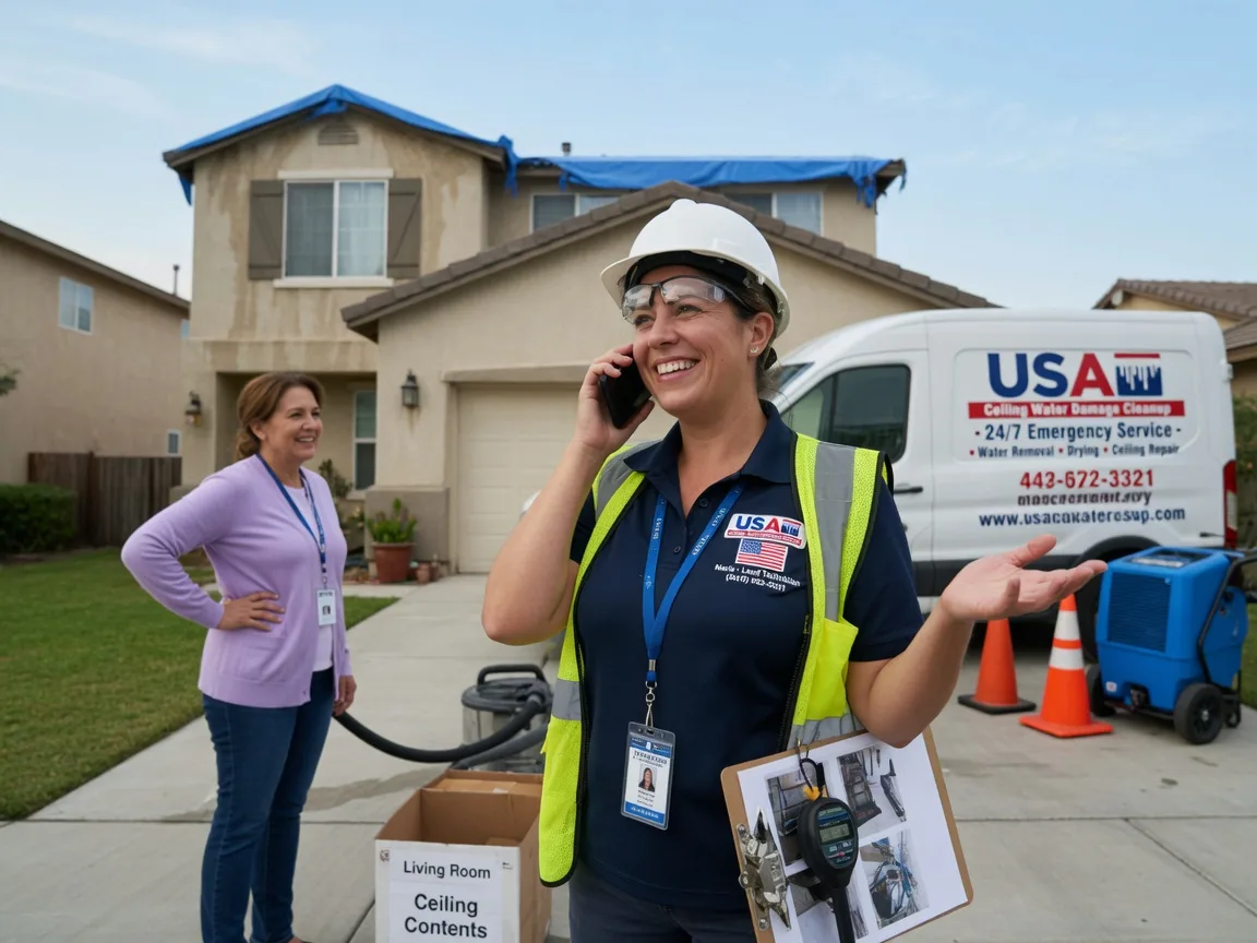 Ceiling Water Damage Restoration Modoc, IN FAQs